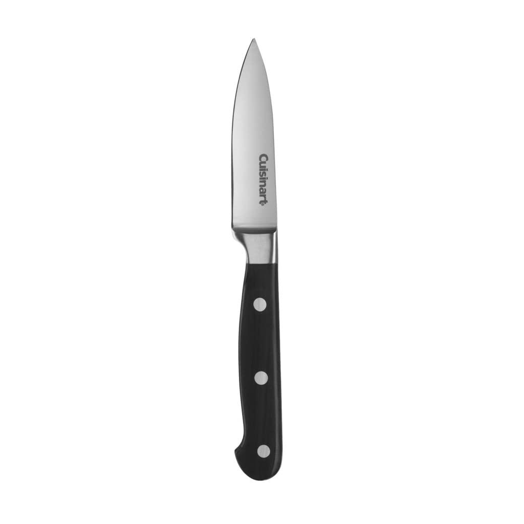 31k6yFKycYL.jpg Cuisinart C77TR-3PR Triple Rivet Collection 3.5" Paring Knife, Black - Image 1