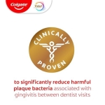 Colgate Total Active Prevention Travel Toothpaste, Whitening Toothpaste with Fluoride, Antibacterial, Mint, Clinically Proven Gum Health, Travel Size 1.4 oz - Image 3