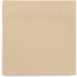 6 Pack Kraft Paper Sticky Notes, Self-Adhesive Memo Notepad Set, 100 Sheets Per Pad (3 x 3 in) - Image 3