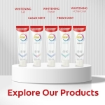 Colgate Total Active Prevention Travel Toothpaste, Whitening Toothpaste with Fluoride, Antibacterial, Mint, Clinically Proven Gum Health, Travel Size 1.4 oz - Image 2
