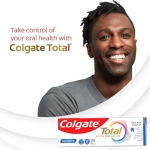Colgate Total Active Prevention Travel Toothpaste, Whitening Toothpaste with Fluoride, Antibacterial, Mint, Clinically Proven Gum Health, Travel Size 1.4 oz - Image 4