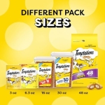 Temptations Cat Treats Classic Crunchy and Soft Cat Treats, Tasty Chicken Flavor, 30 oz. Tub - Image 3