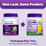 Natrol Kids Melatonin 1mg, Supplement for Restful Sleep, Sleep Gummies for Children, 90 Raspberry-Flavored Melatonin Gummies, 90 Day Supply - Image 7