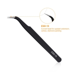 kaverme 3PCS Precision Tweezers Set, Upgraded Anti-Static Stainless Steel of Tweezers, for Electronics, Soldering, Laboratory Work, Jewelry-Making, Model, Craft - Image 4