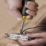 Klein Tools 32500 11-in-1 Screwdriver/Nut Driver Set, 8 Bits (Phillips, Slotted, Torx, Square), 3 Nut Driver Sizes, Cushion Grip Handle - Image 2