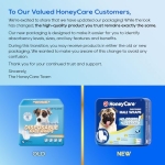 HONEY CARE All-Absorb A26 Male Dog Wrap, 50 Count, Small - Image 10