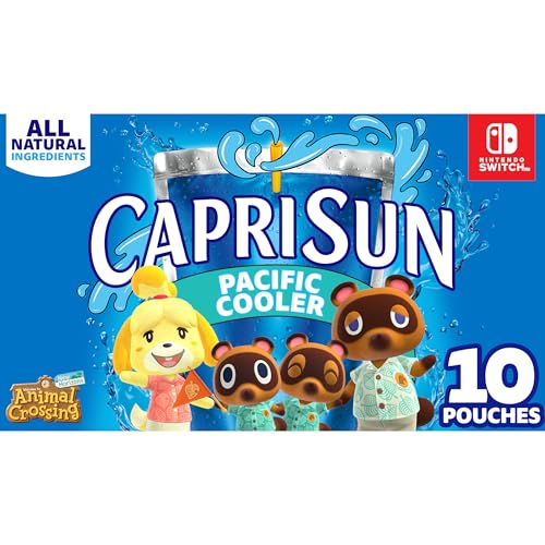 Version 1.0.0 Capri Sun Pacific Cooler Mixed Fruit Naturally Flavored Kids Juice Drink Blend (10 ct Box, 6 fl oz Pouches) - Image 1