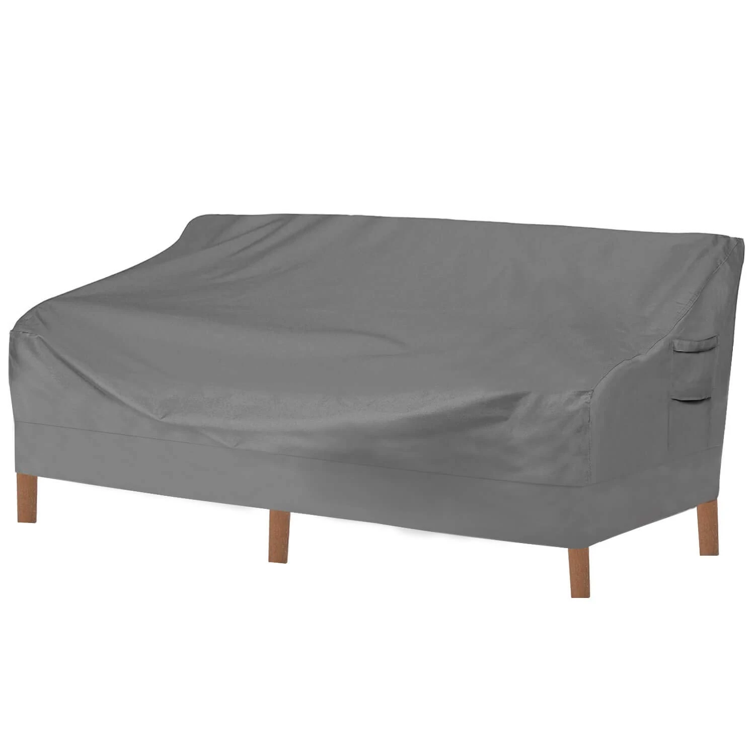 Version 1.0.0 Vailge Heavy Duty Patio Sofa Cover, 100% Waterproof 3-Seater Outdoor Sofa Cover,Lawn Patio Furniture Covers with Air Vent and Handle,79" Wx 37" Dx 35" H,Grey - Image 1