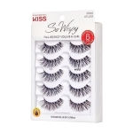 KISS So Wispy, False Eyelashes, '', 12mm, Includes 5 Pairs Of Lashes, Easy to Apply, Reusable Lash Clusters - Image 13