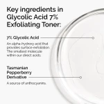 The Ordinary Glycolic Acid 7% Exfoliating Toner, Brightening and Smoothing Daily Toner for More Even-Looking Skin Tone, 8.1 Fl Oz - Image 4