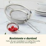 Cuisinart Mesh Strainers, 3 Count (Pack of 1) Set, CTG-00-3MS Silver - Image 3