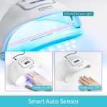 JODSONE U V LED Nail Lamp, Nail Dryer for Gel Polish, Led Light with Automatic Sensor & 4 Timers - Image 7