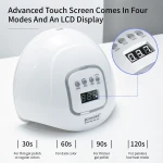 JODSONE U V LED Nail Lamp, Nail Dryer for Gel Polish, Led Light with Automatic Sensor & 4 Timers - Image 8