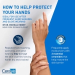 CeraVe Therapeutic Hand Cream for Dry Cracked Hands With Hyaluronic Acid and Niacinamide, Fragrance Free 3 Ounce - Image 10