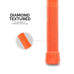 NEIKO 02847A 2 LB Dead Blow Hammer, Neon Orange | Unibody Molded | Checkered Grip | Spark and Rebound Resistant - Image 5