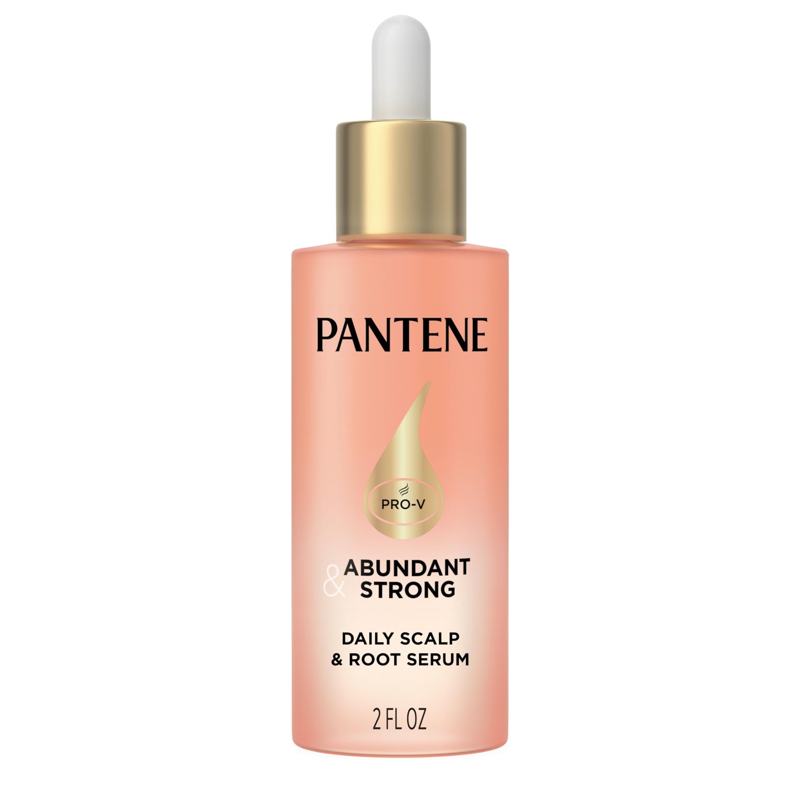 Pantene Abundant & Strong Daily Scalp Serum, Strengthens Scalp’s Hold on Roots, 2 oz