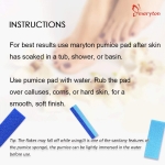 Maryton Foot Pumice Stone for Feet Hard Skin Callus Remover and Scrubber (Pack of 4) (Blue) - Image 4