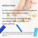 Maryton Foot Pumice Stone for Feet Hard Skin Callus Remover and Scrubber (Pack of 4) (Blue) - Image 4