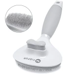Cat Hair Brush,Cat Brush for Shedding,Soft Silicone Self Cleaning Brushes for Short and Long Haired Cats for Grooming and Shedding