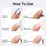 Morovan Professional Natural Nail Prep Dehydrate and Acid-Free Primer, Dehydrator for Acrylic and Gel Nail Polish, Non Acid Primer for UV Gels Fast Dry Superior Bonding Agent Gift Box Set - Image 2