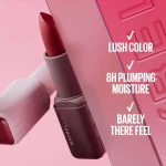 MAYBELLINE Serum Lipstick, Hydrating Lip Makeup with 8HRs of Lip Plumping Moisture with Hyaluronic Acid + Oil Blend, Wild Card (Midtone Red Matte) - Image 9