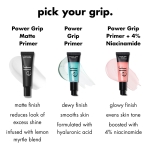 e.l.f. Power Grip Primer + 4% Niacinamide, Gel-Based & Hydrating Face Primer, Evens Skin & Brightens, Grips Makeup, Vegan & Cruelty-Free, 0.8 Fl Oz - Image 4