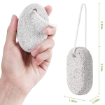 2PCS Natural Pumice Stone, Asqraqo Lava Pedicure Tools Hard Skin Callus Remover for Feet and Hands - Foot File Exfoliation to Remove Dead Skin, and Callusess - Image 7