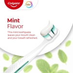 Colgate Total Active Prevention Travel Toothpaste, Whitening Toothpaste with Fluoride, Antibacterial, Mint, Clinically Proven Gum Health, Travel Size 1.4 oz - Image 6