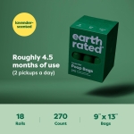 Earth Rated Poop Bags for Dogs, Guaranteed Leak Proof and Extra Thick Waste Bag Refill Rolls, Lavender Scented, 270 Bags - Image 3