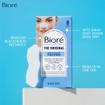 Bioré Original Blackhead Remover Strips, Deep Cleansing Nose Strips With Instant Pore Unclogging, Features C-Bond Technology, Oil-Free, Non-Comedogenic Use, 14 Count - Image 7
