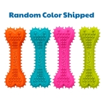 ASPCA 2-Pack Spiky TPR Bone Dog Toys – Vanilla Scented Chew Bones for Dental Health, Interactive Play & Enrichment - Image 2