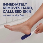 Dr. Scholl's Hard Skin Remover Nano Glass Foot File - Foot Callus Remover, Durable Foot Scrubber, Dead Skin Remover, Hygienic Pedicure Tool, Long Lasting Foot Buffer, Soft Smooth Feet - Image 4