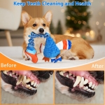 Homounter Squeaky Dog Toys for Large Dogs, Tough Tug of War Puppy Toy, Cute Animal Design Plush Dog Toys with Crinkle Paper, Dog Chew Toys for Small, Medium and Large Dogs - Image 5