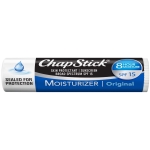 ChapStick Moisturizer Original Lip Balm Tubes, SPF 15 and Skin Protectant - 0.15 Oz (Pack of 3) - Image 5