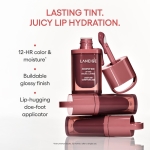 LANEIGE JuicePop Box Lip Tint | 12-HR Hydrating Lightweight Stain | Buildable Juicy Color & Nourishing Shine | K-Beauty Lip Essential for Long-Lasting Comfort, Lo-Fi Mauve - Image 11