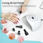 JODSONE U V LED Nail Lamp, Nail Dryer for Gel Polish, Led Light with Automatic Sensor & 4 Timers - Image 3