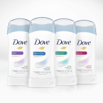 Dove Invisible Solid Antiperspirant Deodorant Stick 2 Count Original Clean, for Women, For All Day Underarm Sweat & Odor Protection 2.6 oz - Image 2