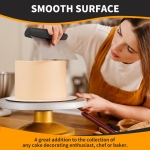 ALLTOP Bench Scraper & Chopper for Kitchen - Ideal Baking Essential Utensil,Stainless Steel Pastry/Dough/Food Cutter Tool for Cake Pizza Bread,Cooking - 1 Pack,Black - Image 3