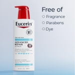 Eucerin Advanced Repair Body Lotion for Very Dry Skin, Unscented Lotion Formulated with Ceramides, 16.9 Fl Oz Bottle - Image 8