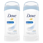 Dove Invisible Solid Antiperspirant Deodorant Stick 2 Count Original Clean, for Women, For All Day Underarm Sweat & Odor Protection 2.6 oz