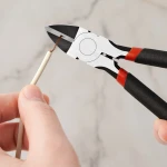BOENFU 6 Inches Wire Cutters Heavy Duty Snips Flush Cut Side Cutters Pliers Metal Cutting Tool for Crafting, Floral, Artificial Flowers, Chicken Wire, Electrical, 1 Pack - Image 5