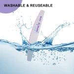 Canvalite 10 PCS Nail File Professional Nail Files Reusable Double Sided Emery Board(100/180 Grit) Nail Styling Tools for Home and Salon Use Christmas Gifts for Women - Image 4