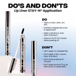 Sacheu Lip Liner STAY-N Peel Off Lip Stain — Long Lasting Waterproof Lip Tint with Hyaluronic Acid & Vitamin E — Transfer Proof Matte Finish, Vegan & Cruelty-Free (p-INKED) - Image 2