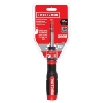 CRAFTSMAN Ratcheting Screwdriver, SpeedDrive, 2” Double Ended Bits Included, Handle Holds Up To 6 Bits (CMHT68129) - Image 2