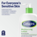 Cetaphil Face & Body Moisturizer, Hydrating Moisturizing Lotion for All Skin Types, Suitable for Sensitive Skin, NEW 20 oz, Fragrance Free, Hypoallergenic, Non-Comedogenic - Image 5