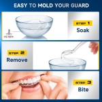 GBN Mouth Guard for Sleeping - Comfort Fit Night Guards for Nighttime Use - Reusable Mouthguard, Nightguards for Adults Includes 2 Sizes & 1 Travel Case - Image 3