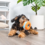 Chuckit! Indoor Fetch Roller Toy for Dogs - Interactive Dog Toys for Boredom, Orange and Blue - Image 4