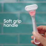 Gillette Venus Sensitive Women's Disposable Razors - Single Package of 3 Razors - Image 3