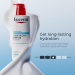 Eucerin Advanced Repair Body Lotion for Very Dry Skin, Unscented Lotion Formulated with Ceramides, 16.9 Fl Oz Bottle - Image 13