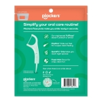 Plackers Micro Line Dental Floss Picks, Fold-Out FlipPick, Tuffloss, Easy Storage with Sure-Zip Seal, Fresh Mint Flavor, 150 Count - Image 2